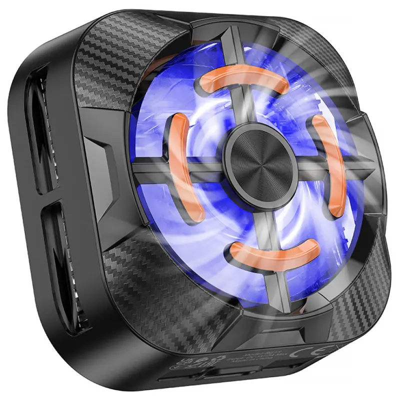 Охлаждающий кулер для мобильного телефона Borofone BG15 Travel magnetic, Black, купить оптом с доставкой