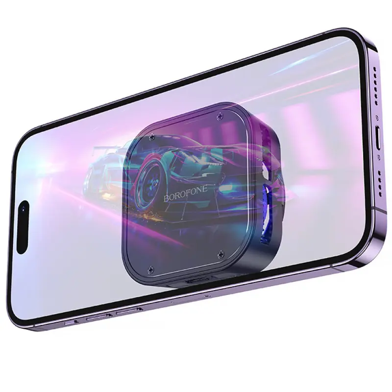 Охлаждающий кулер для мобильного телефона Borofone BG15 Travel magnetic, Black 1, купить оптом с доставкой