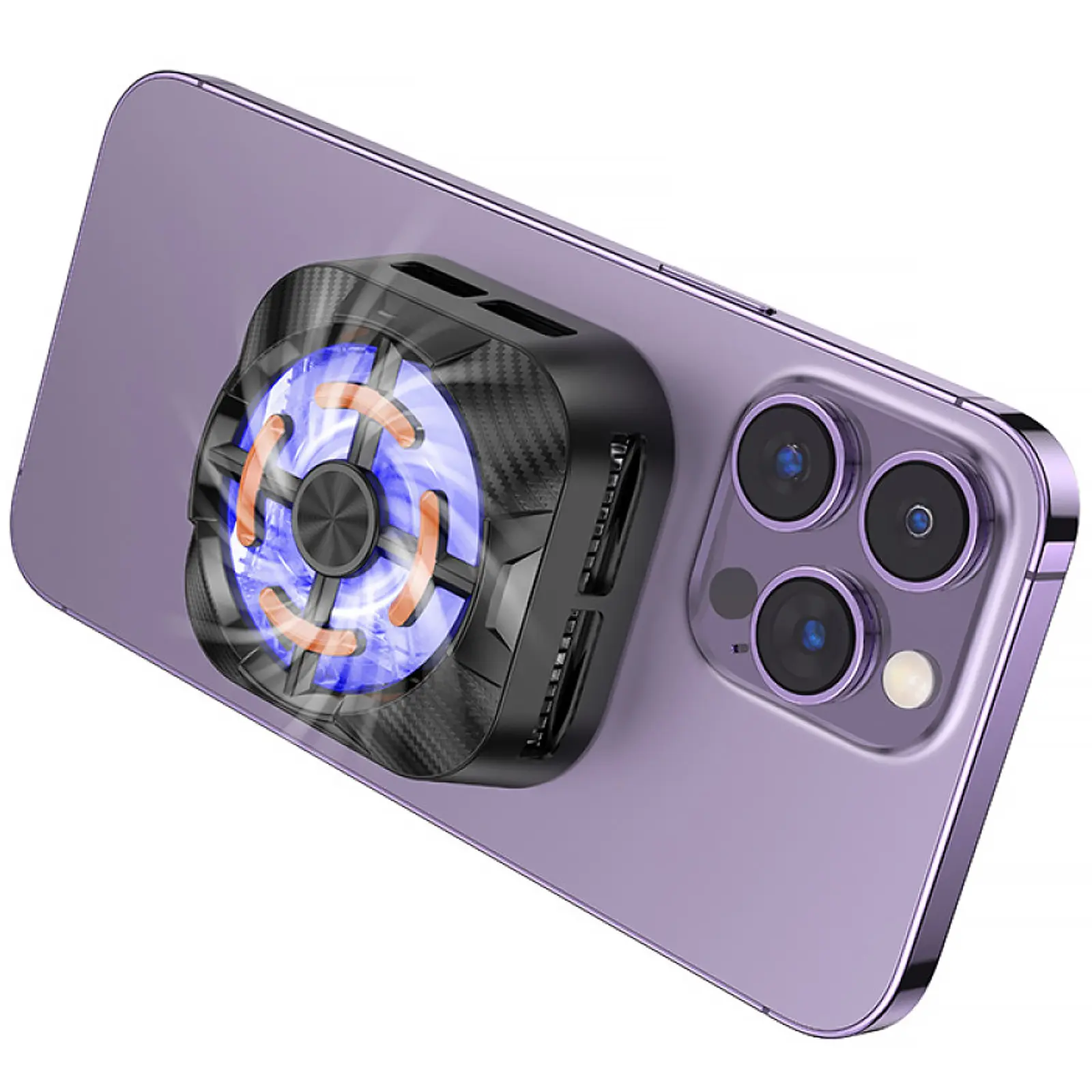 Охлаждающий кулер для мобильного телефона Borofone BG15 Travel magnetic, Black 2, купить оптом с доставкой