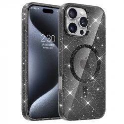 Чохол TPU Eclipse Sparkle (MagFit) для Apple iPhone 16 Pro Max (6.9")