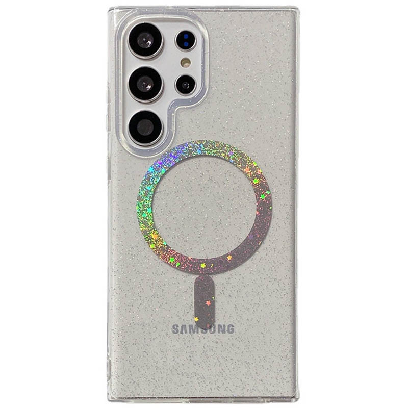 Сверкающий чехол Eclipse Sparkle with MagSafe для Samsung Galaxy S25 Ultra | Galaxy MagFit на картинке №5