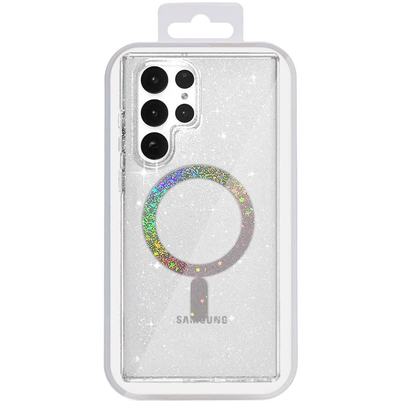 Сверкающий чехол Eclipse Sparkle with MagSafe для Samsung Galaxy S25 Ultra | Galaxy MagFit на картинке №6