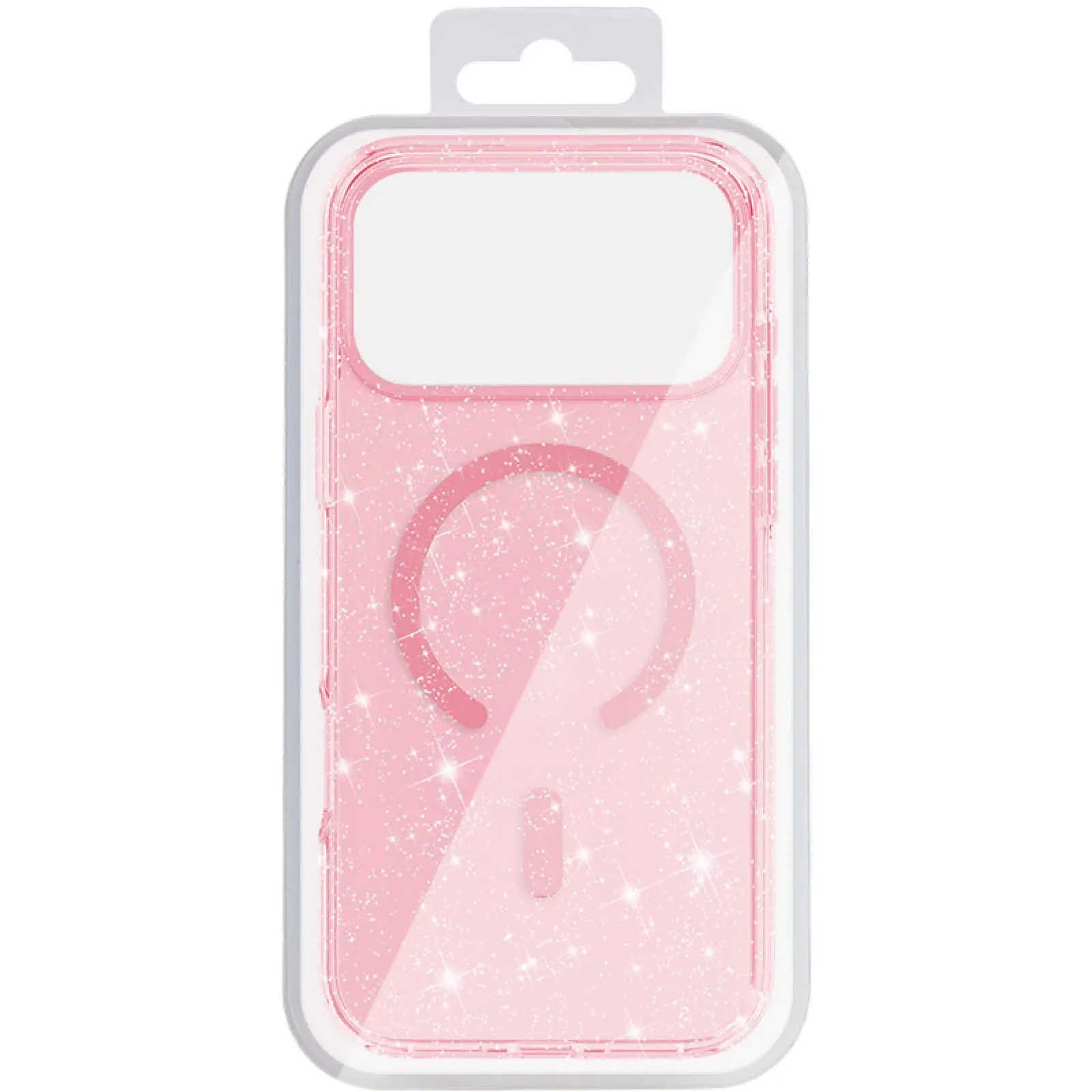 Чехол TPU Eclipse Sparkle Magnetic Fit для Apple iPhone 17 Pro (6.3"), Pink 4, TPU, купить оптом с доставкой