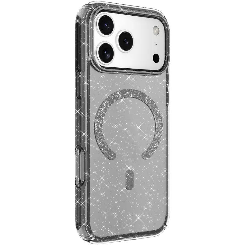 Чехол TPU Eclipse Sparkle Magnetic Fit для Apple iPhone 17 Pro Max (6.9"), Black 1, TPU, купить оптом с доставкой