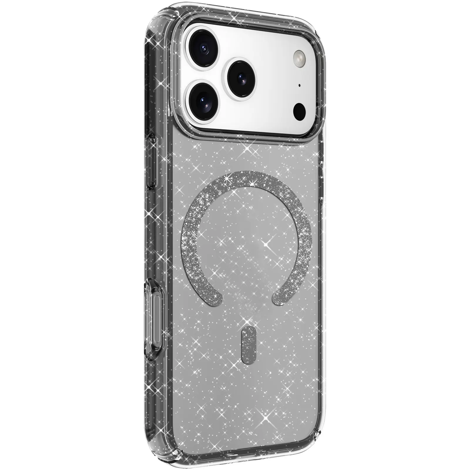 Чехол TPU Eclipse Sparkle Magnetic Fit для Apple iPhone 17 Pro Max (6.9"), Black 1, TPU, купить оптом с доставкой