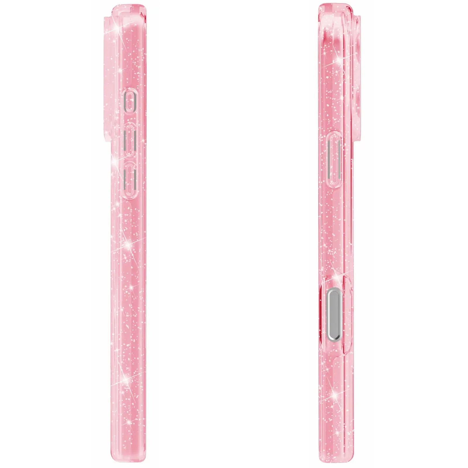 Чехол TPU Eclipse Sparkle Magnetic Fit для Apple iPhone 17 Pro Max (6.9"), Pink 3, TPU, купить оптом с доставкой