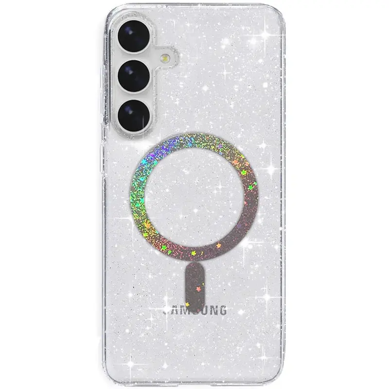 Чехол TPU Eclipse Sparkle Magnetic Fit для Samsung Galaxy S26+, Clear, TPU, купить оптом с доставкой