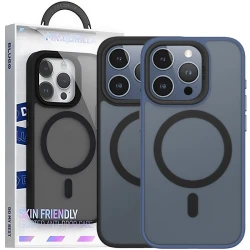TPU+PC чохол Blueo Skin Friendly Frosted with MagSafe для Apple iPhone 15 Pro Max (6.7")