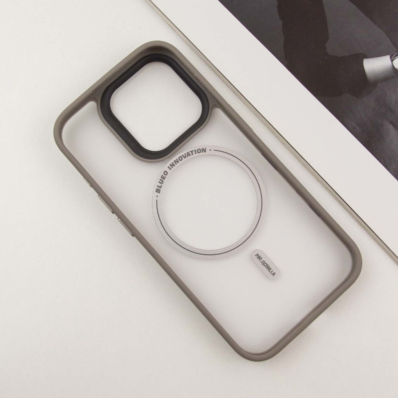 Чохол Blueo Skin Friendly Frosted з MagSafe для Apple iPhone 15 Pro Max (6.7) |TPU+PC| на малюнкі №4