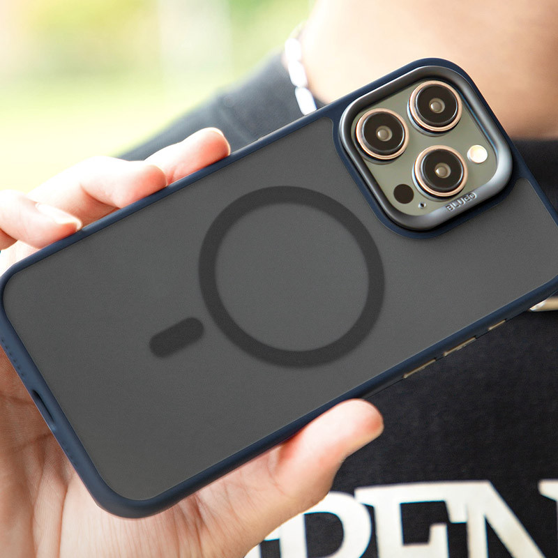 Чохол Blueo Skin Friendly Frosted з MagSafe для Apple iPhone 15 Pro Max (6.7) |TPU+PC| на малюнкі №2