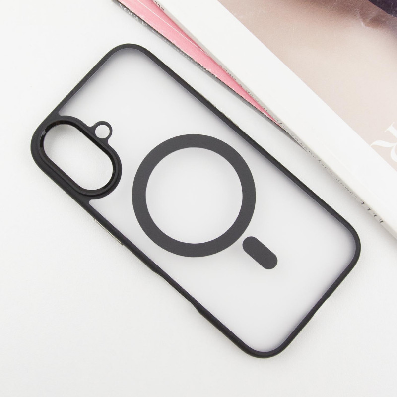 Чехол Blueo Skin Friendly Frosted with MagSafe для Apple iPhone 16 (6.1) |TPU+PC| на картинке №2