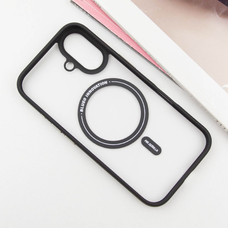 Чехол Blueo Skin Friendly Frosted with MagSafe для Apple iPhone 16 (6.1) |TPU+PC| на картинке №3