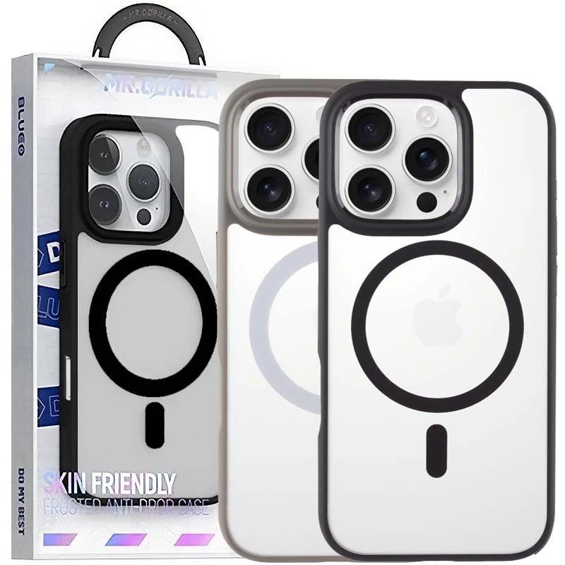 TPU+PC чохол Blueo Skin Friendly Frosted with MagSafe для Apple iPhone 16 Pro (6.3"), TPU+PC, купити оптом з доставкою