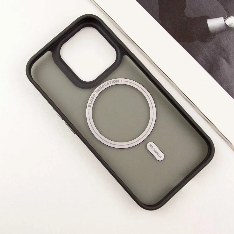 TPU+PC чохол Blueo Skin Friendly Frosted with MagSafe для Apple iPhone 16 Pro (6.3") 1, TPU+PC, купити оптом з доставкою
