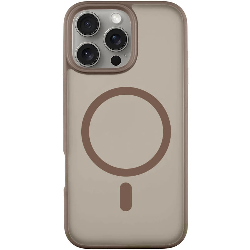 TPU+PC чохол Blueo Skin Friendly Frosted with MagSafe для Apple iPhone 16 Pro (6.3"), Золотий / Gold, TPU+PC, купити оптом з доставкою