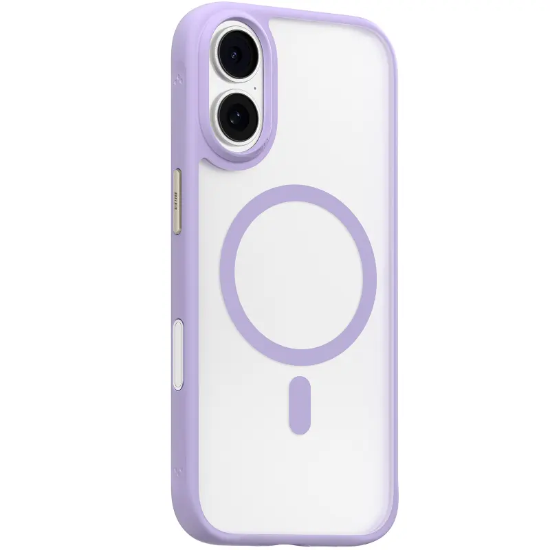 TPU+PC чехол Blueo Skin Friendly Frosted with MagSafe для Apple iPhone 17 (6.3"), Сиреневый / Purple, TPU+PC, купить оптом с доставкой