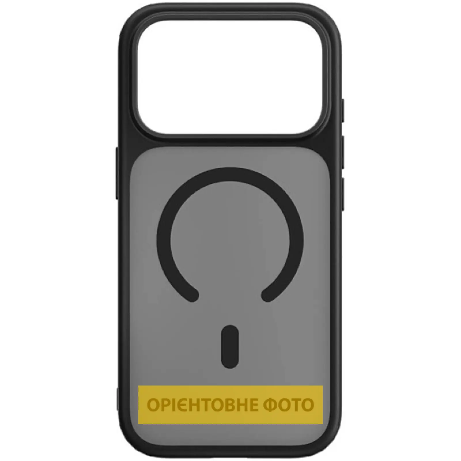 TPU+PC чехол Blueo Skin Friendly Frosted with MagSafe для Apple iPhone 17 Air (6.5"), Черный 1, TPU+PC, купить оптом с доставкой