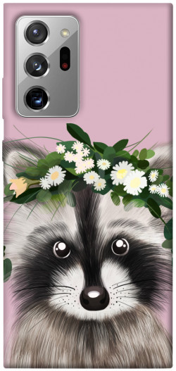 Чехол itsPrint Raccoon in flowers для Samsung Galaxy Note 20 Ultra