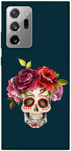 Чохол itsPrint Flower skull для Samsung Galaxy Note 20 Ultra