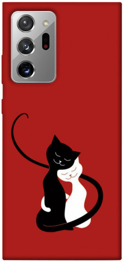 Чехол itsPrint Влюбленные коты для Samsung Galaxy Note 20 Ultra