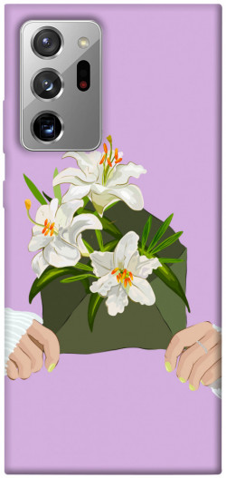 Чехол itsPrint Flower message для Samsung Galaxy Note 20 Ultra