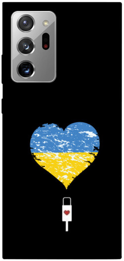 Чехол itsPrint З Україною в серці для Samsung Galaxy Note 20 Ultra