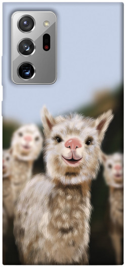 Чохол itsPrint Funny llamas для Samsung Galaxy Note 20 Ultra