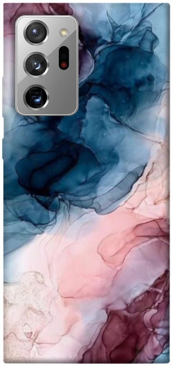 Чохол itsPrint Рожево-блакитні розводи для Samsung Galaxy Note 20 Ultra