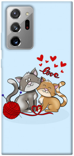 Чехол itsPrint Два кота Love для Samsung Galaxy Note 20 Ultra
