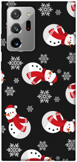 Чехол itsPrint Снеговики для Samsung Galaxy Note 20 Ultra