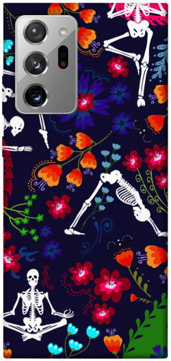 Чехол itsPrint Yoga skeletons для Samsung Galaxy Note 20 Ultra