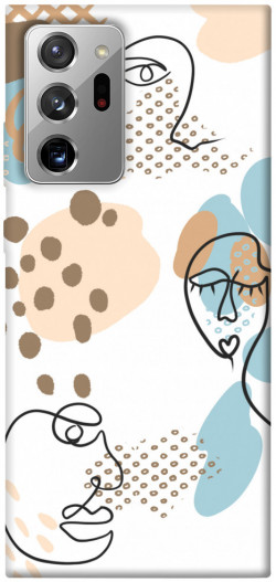 Чохол itsPrint Face pattern для Samsung Galaxy Note 20 Ultra