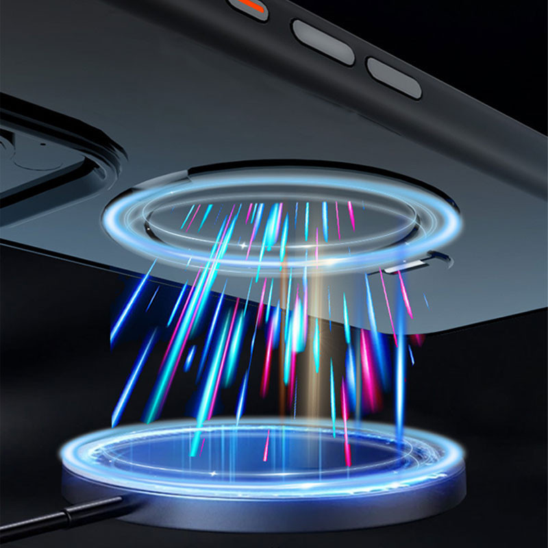 Чохол Metal Buttons with MagSafe Colorful HQ Ring для Apple iPhone 15 (6.1) |TPU+PC| на малюнкі №6