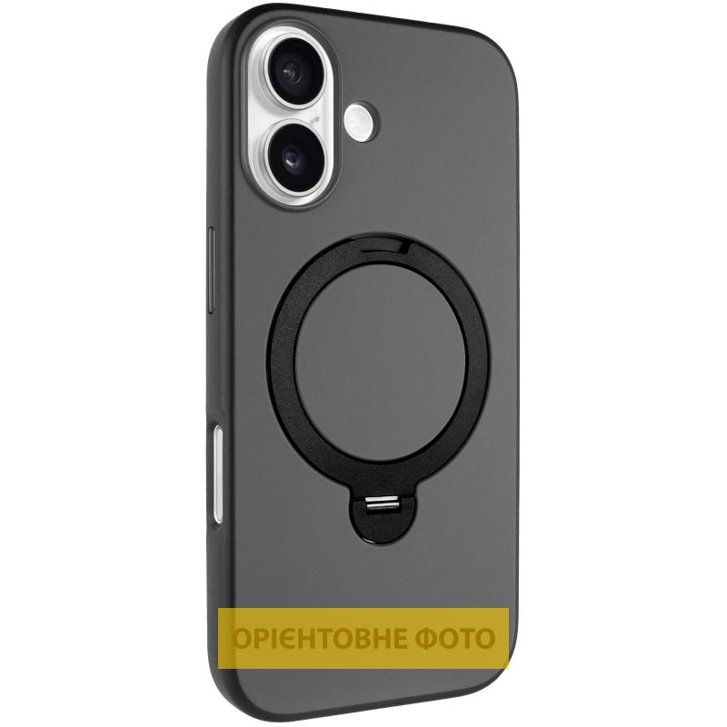 Чехол Metal Buttons with MagSafe Colorful HQ Ring для Apple iPhone 17 (6.3) |TPU+PC| на картинке №1