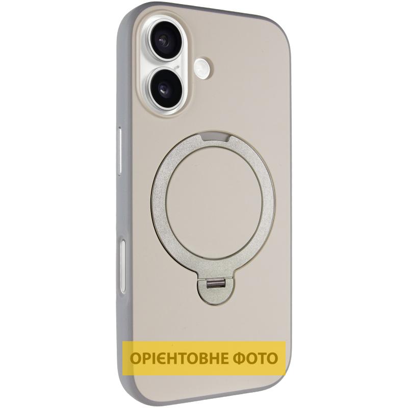 Чехол Metal Buttons with MagSafe Colorful HQ Ring для Apple iPhone 17 (6.3) |TPU+PC| на картинке №1