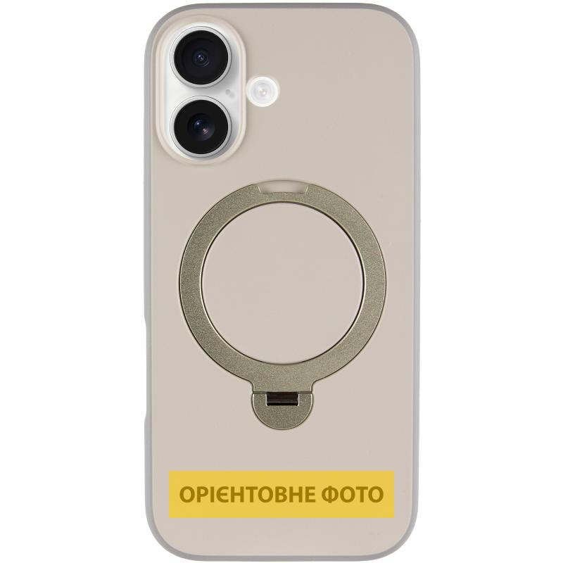 Чехол Metal Buttons with MagSafe Colorful HQ Ring для Apple iPhone 17 (6.3) |TPU+PC| на картинке №2