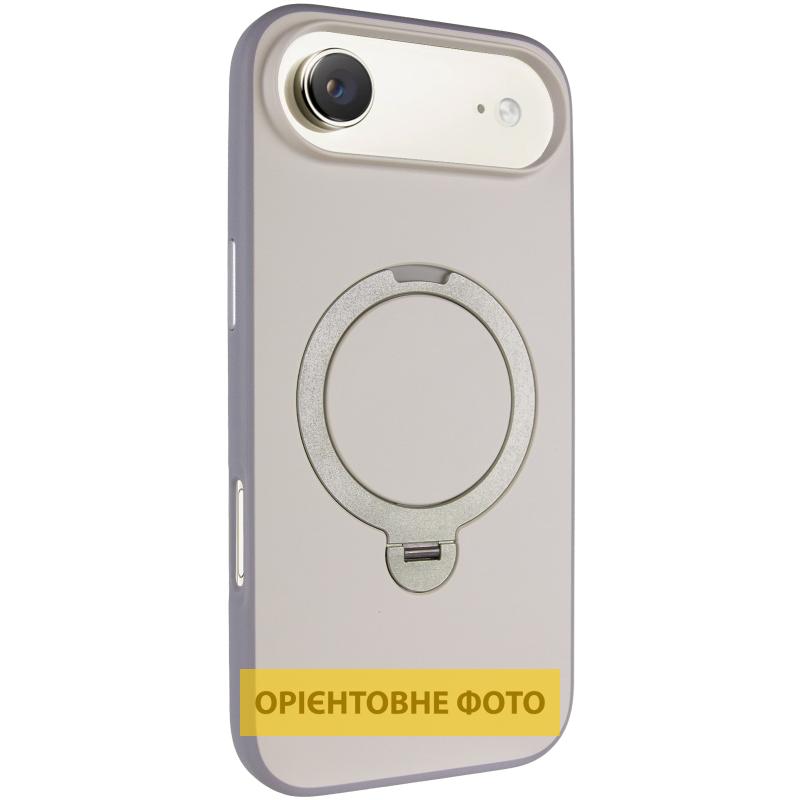 Чехол Metal Buttons with MagSafe Colorful HQ Ring для Apple iPhone 17 Air (6.5) |TPU+PC| на картинке №1