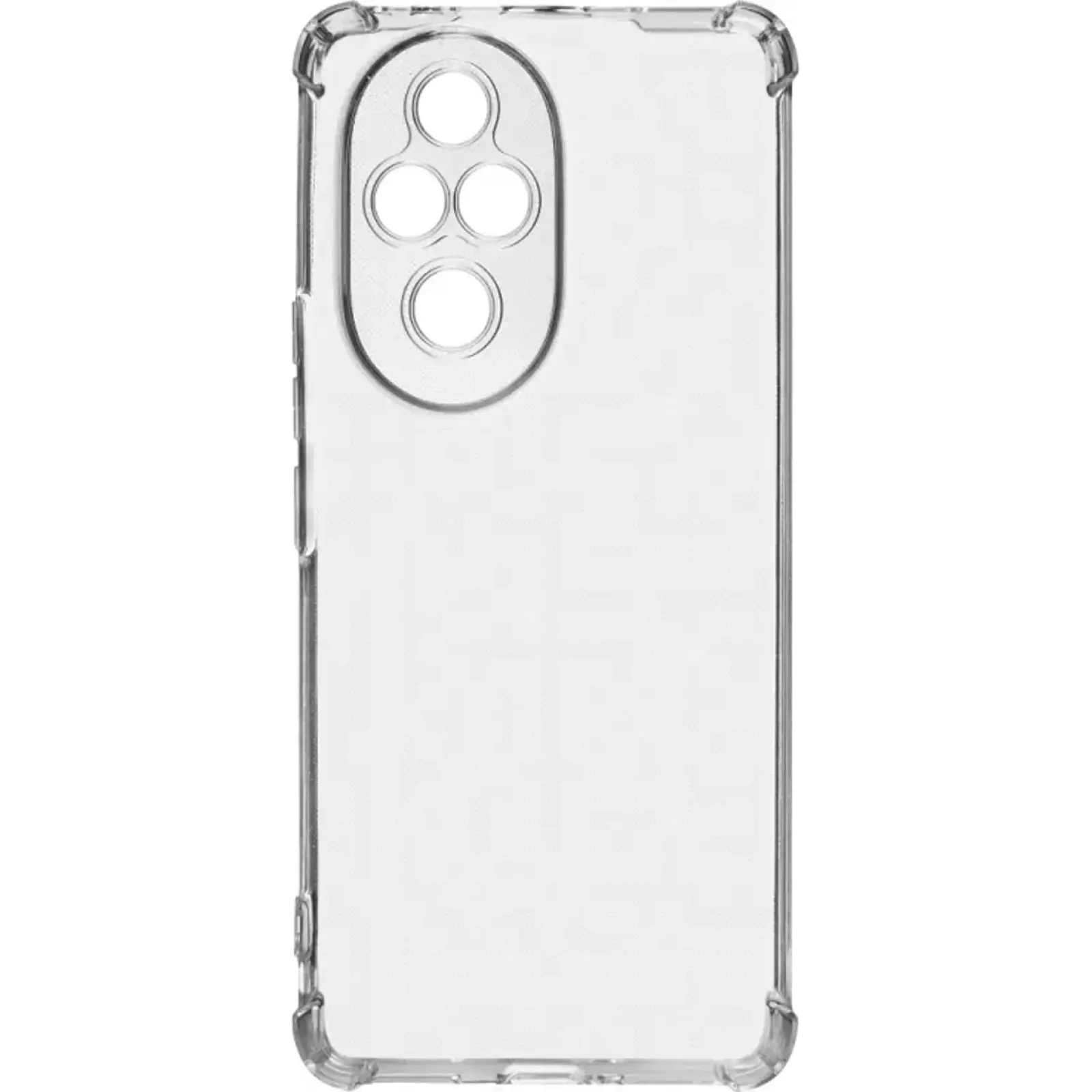 TPU чехол GETMAN Ease logo усиленные углы Full Camera для Honor 200, Бесцветный (прозрачный) 1, TPU, купить оптом с доставкой