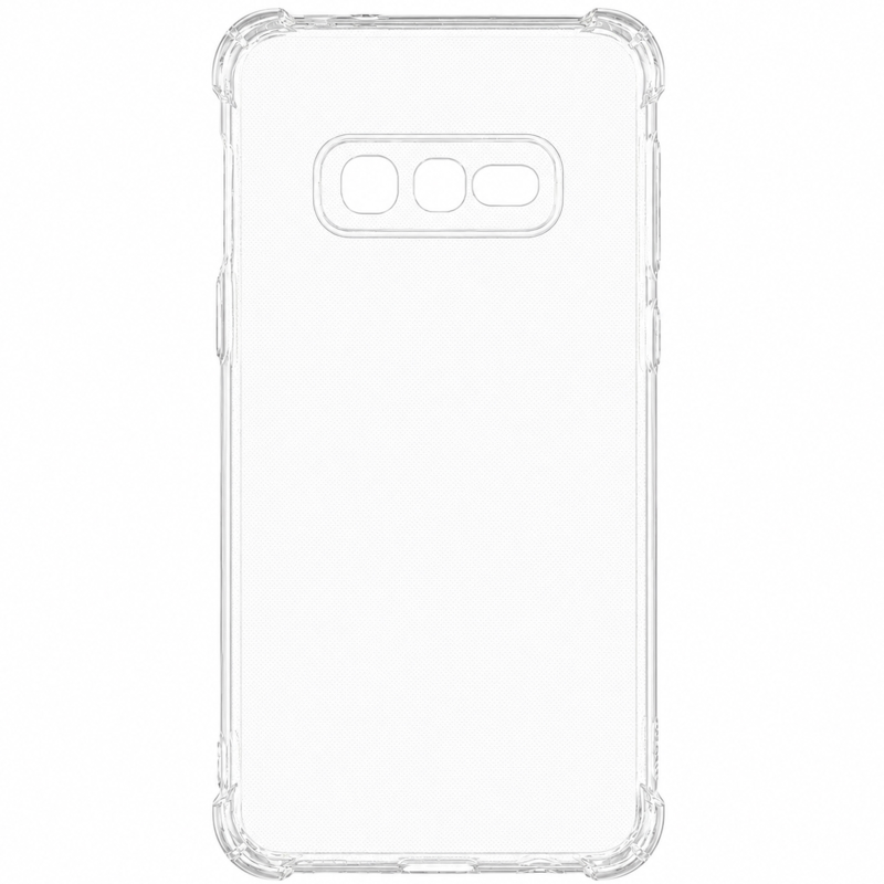 TPU чехол GETMAN Ease logo усиленные углы Full Camera для Samsung Galaxy S10e, Бесцветный (прозрачный), TPU, купить оптом с доставкой