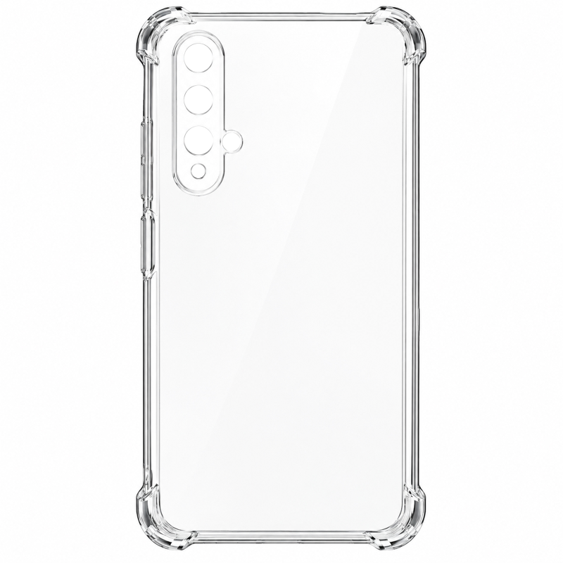 TPU чохол GETMAN Ease logo посилені кути Full Camera для Huawei Honor 20 / Nova 5T, Безбарвний (прозорий) 1, TPU, купити оптом з доставкою