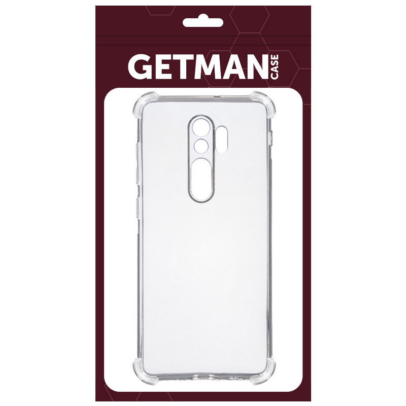 TPU чехол GETMAN Ease logo усиленные углы Full Camera для Xiaomi Redmi Note 8 Pro, Бесцветный (прозрачный) 4, TPU, купить оптом с доставкой