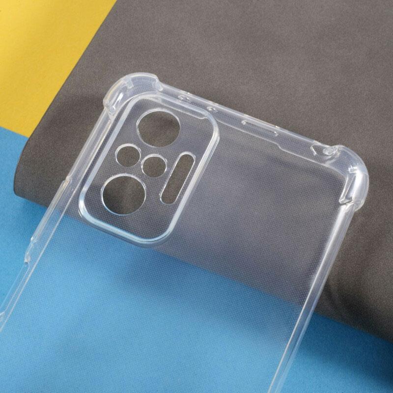 TPU чехол GETMAN Ease logo для Xiaomi Redmi Note 10 Pro | Усиленные углы с амортизацией на картинке №3