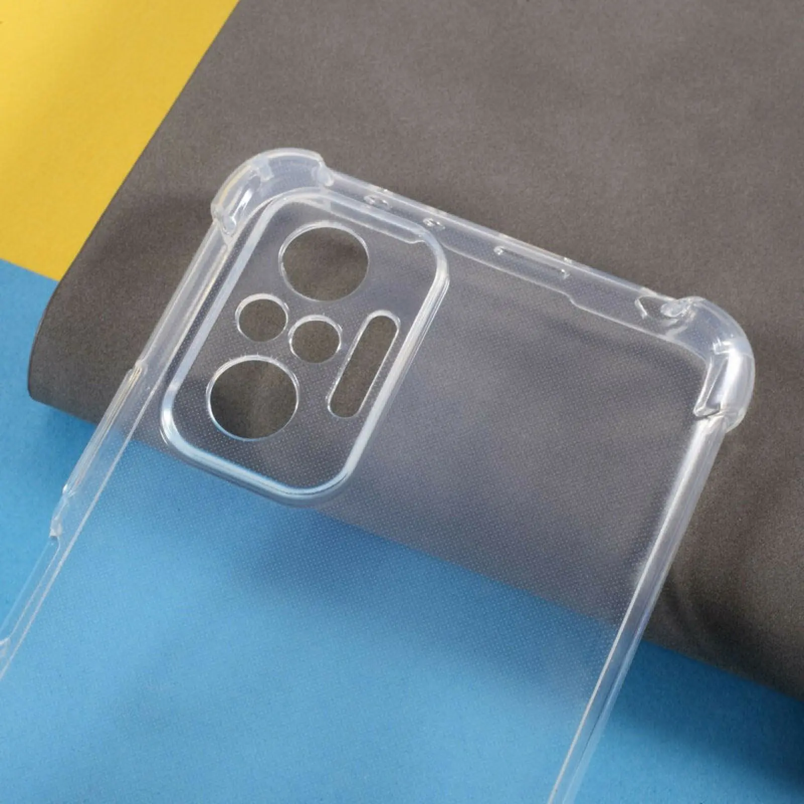TPU чехол GETMAN Ease logo усиленные углы Full Camera для Xiaomi Redmi Note 10 Pro / 10 Pro Max, Бесцветный (прозрачный) 2, TPU, купить оптом с доставкой