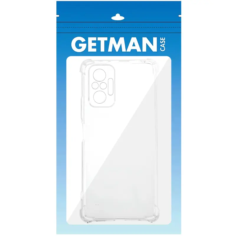 TPU чехол GETMAN Ease logo усиленные углы Full Camera для Xiaomi Redmi Note 10 Pro / 10 Pro Max, Бесцветный (прозрачный) 3, TPU, купить оптом с доставкой
