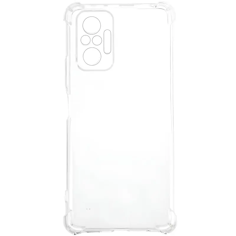 TPU чехол GETMAN Ease logo усиленные углы Full Camera для Xiaomi Redmi Note 10 Pro / 10 Pro Max, Бесцветный (прозрачный) 4, TPU, купить оптом с доставкой