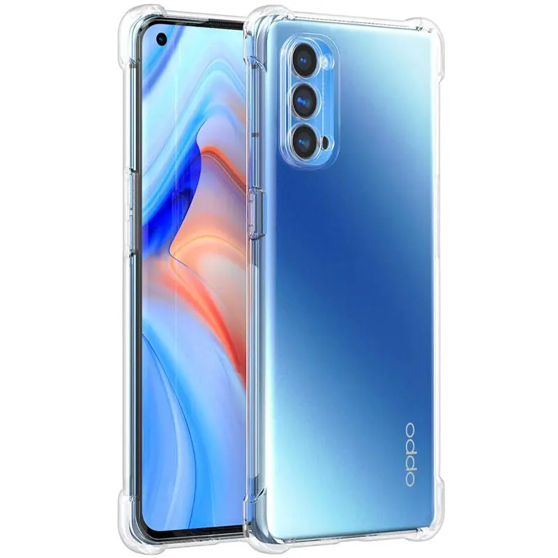TPU чехол GETMAN Ease logo усиленные углы Full Camera для Oppo Reno 4 Pro 5G, TPU, купить оптом с доставкой