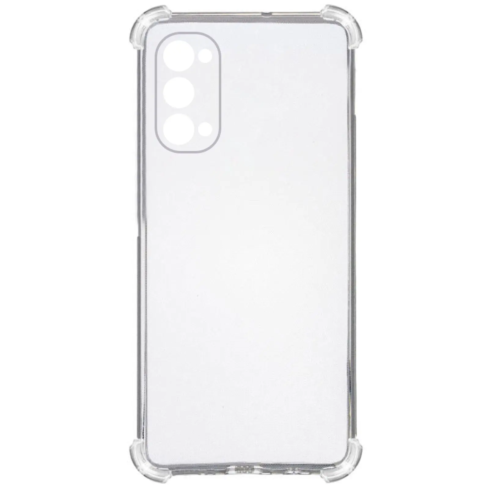 TPU чехол GETMAN Ease logo усиленные углы Full Camera для Oppo Reno 4 Pro 5G, Бесцветный (прозрачный) 4, TPU, купить оптом с доставкой