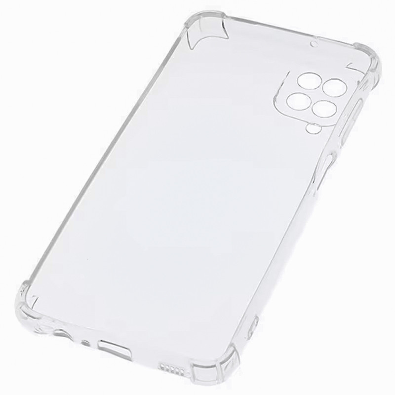TPU чехол GETMAN Ease logo усиленные углы Full Camera для Samsung Galaxy A12 / M12, Бесцветный (прозрачный) 2, TPU, купить оптом с доставкой