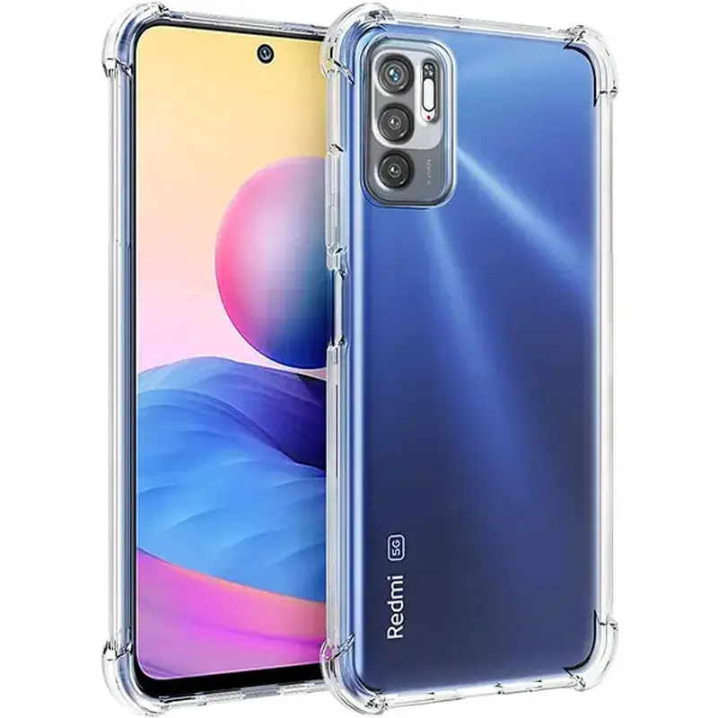 TPU чехол GETMAN Ease logo усиленные углы Full Camera для Xiaomi Redmi Note 10 5G / Poco M3 Pro, TPU, купить оптом с доставкой