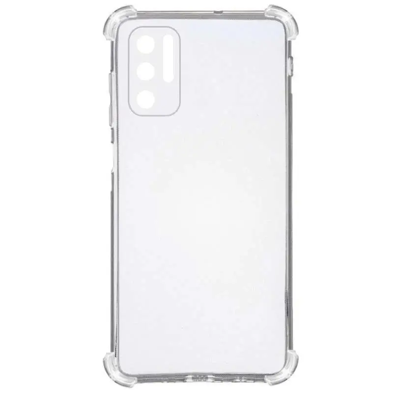 TPU чехол GETMAN Ease logo усиленные углы Full Camera для Xiaomi Redmi Note 10 5G / Poco M3 Pro, Бесцветный (прозрачный) 5, TPU, купить оптом с доставкой